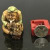 Edo period (1603-1868) Ivory Laughter Miniature Sculpture