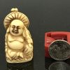 Edo period (1603-1868) Ivory Radiant Bliss Small Statue