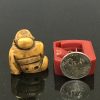 Edo period (1603-1868) Ivory Sage of Reflection small Statue