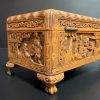 Ancient Embossed Wooden Box