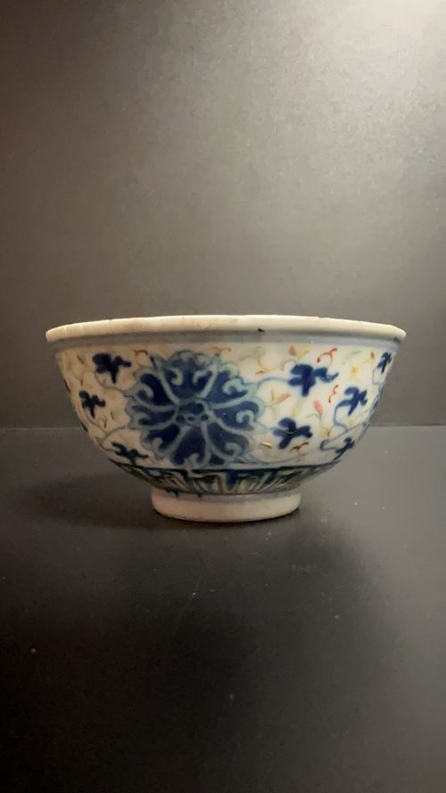 Blue and White Porcelain Bowl