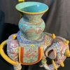 Antique Qing Dynasty Glazed Porcelain